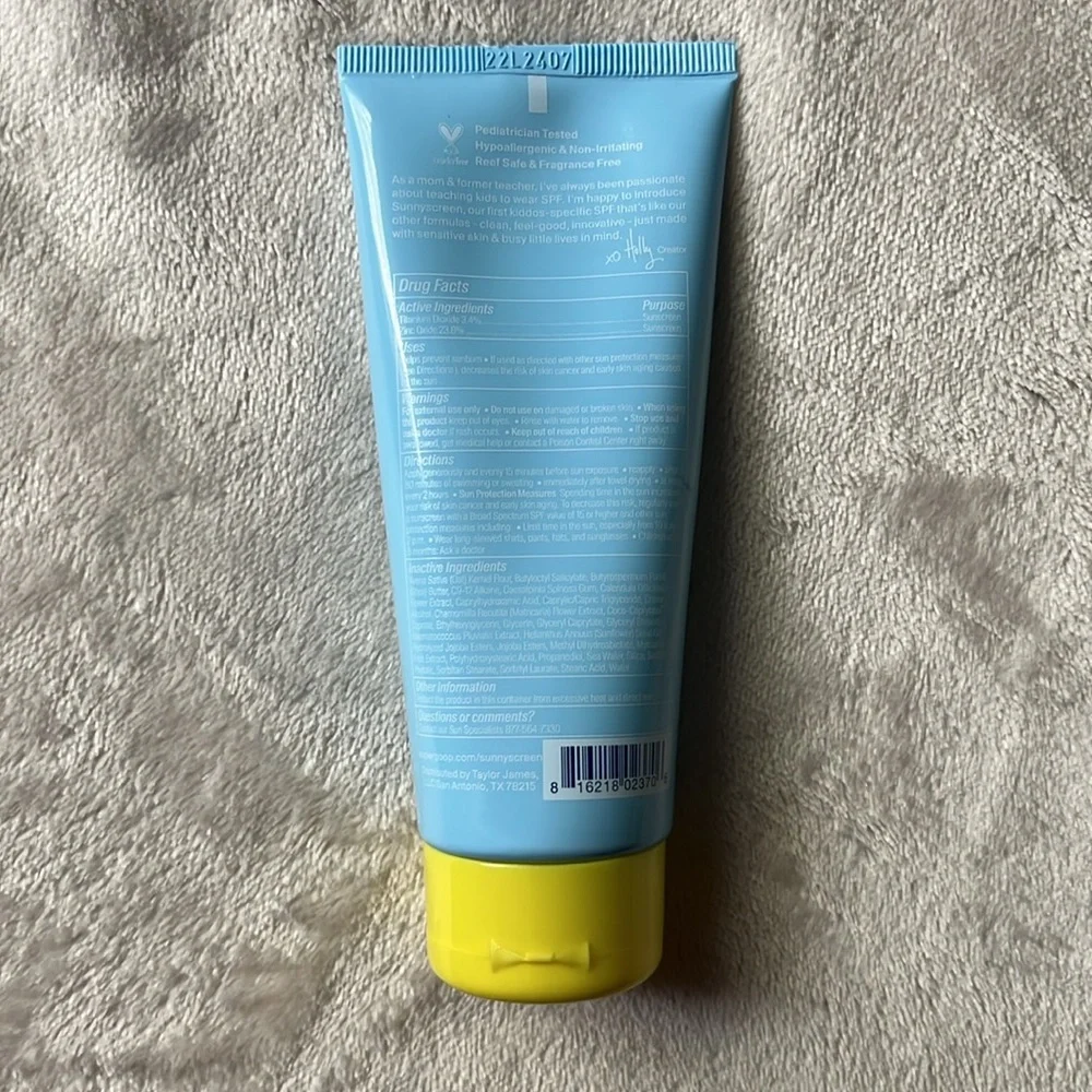 Supergoop! Sunny Screen SPF 50 Lotion for Babies and Kids